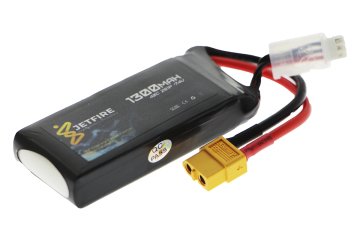 7.4V 1300mAh 40C Lipo Batarya 2S JetFire Pil