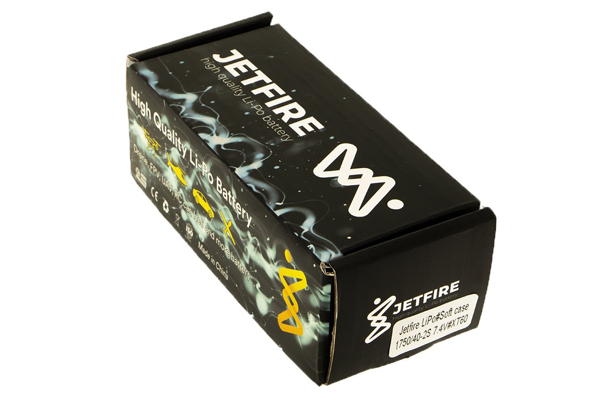 7.4V 1750mAh 40C Lipo Batarya 2S JetFire Pil