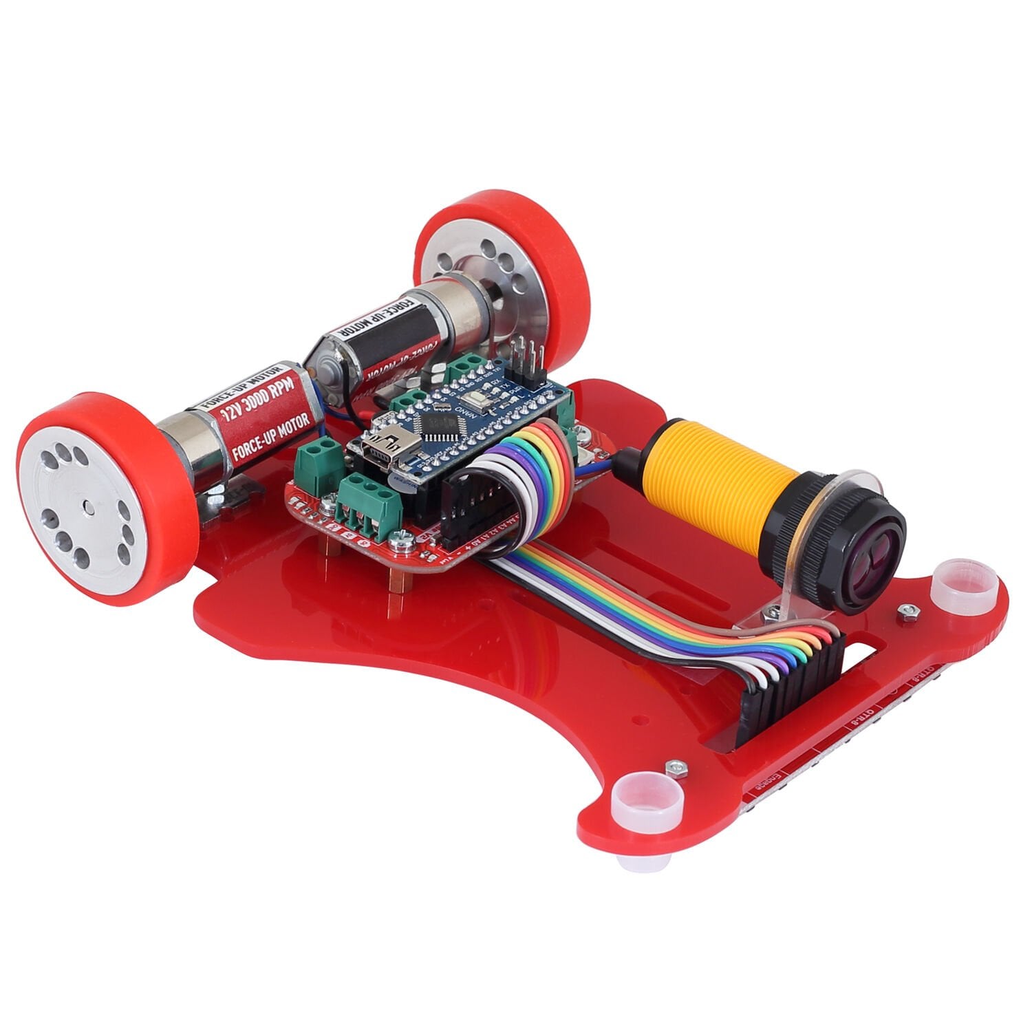 Çita Hızlı Çizgi İzleyen Robot Kiti - 3000Rpm