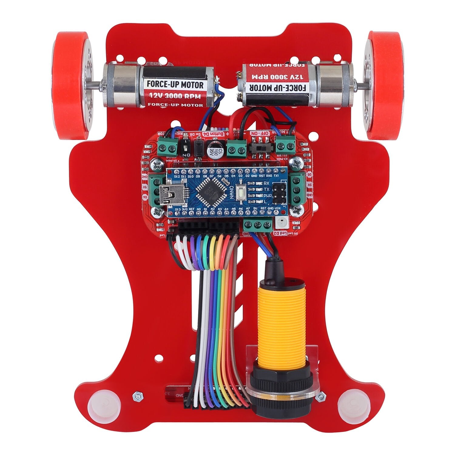 Çita Hızlı Çizgi İzleyen Robot Kiti - 3000Rpm
