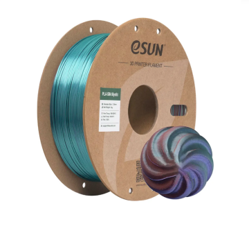 eSUN ePLA Silk Mystic Filament 1.75mm 1 KG - Bakır Mor Yeşil