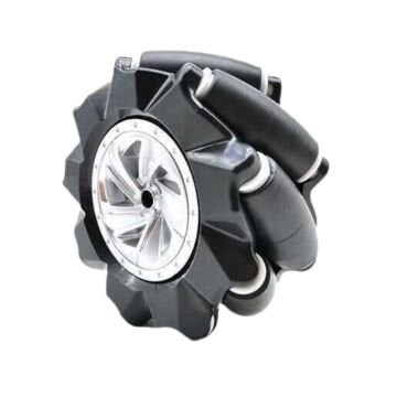 97mm Omni Mecanum Tekerlek - Sol + 4mm Kaplin