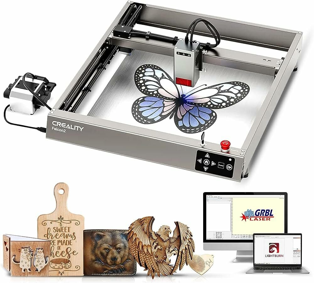 Creality Falcon 2 22W Lazer Gravür ve Kesim Makinesi