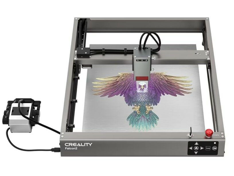 Creality Falcon 2 22W Lazer Gravür ve Kesim Makinesi