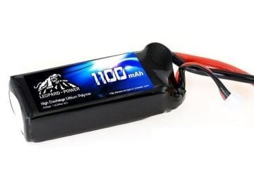 Leopard-Power 11.1V Lipo Pil 1100mAh 30C