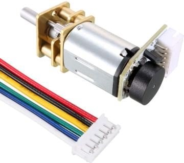 NovaMax Enkoderli 6V 150Rpm Mikro Dc Motor