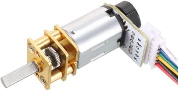 NovaMax Enkoderli 6V 500Rpm Mikro Dc Motor