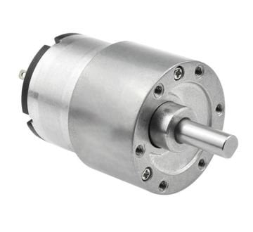 12V 5 Rpm 37mm Redüktörlü Dc Motor