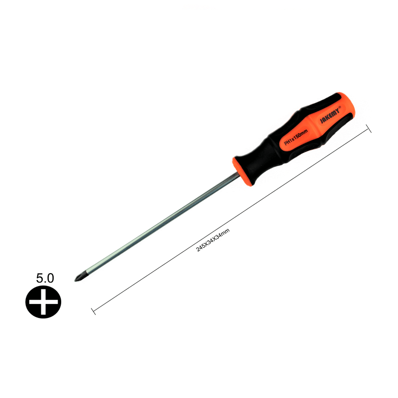 Jakemy JM-S212 Yıldız Tornavida 150 mm
