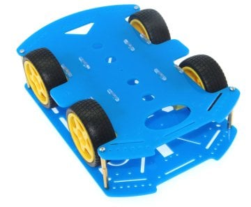 4WD Multi Robot Platformu - Mavi