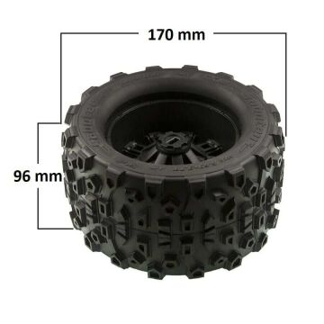 Büyük Arazi Tekerleği 170mm x 85mm
