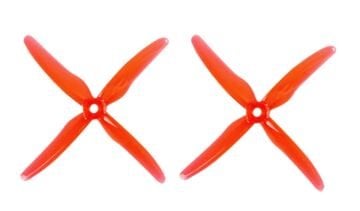 5045 4 Yaprak Drone Pervanesi CW/CCW - Kırmızı