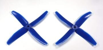 5045 4 Yaprak Drone Pervanesi CW/CCW - Mavi
