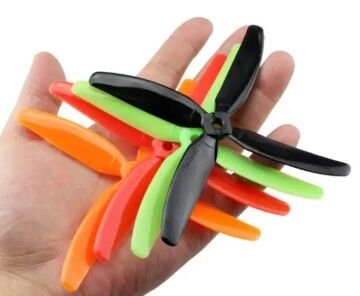 5045 4 Yaprak Drone Pervanesi CW/CCW - Mavi