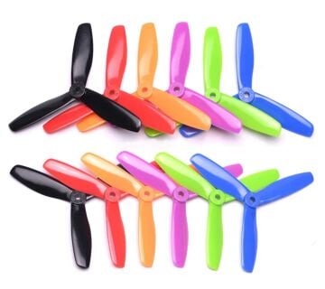 5045 3 Yaprak Drone Pervanesi CW/CCW - Siyah