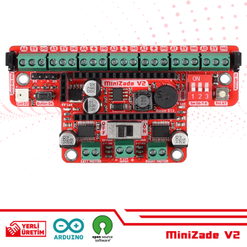 MiniZade V2 Mini Sumo Robot Kartı Arduino Nano Dahil