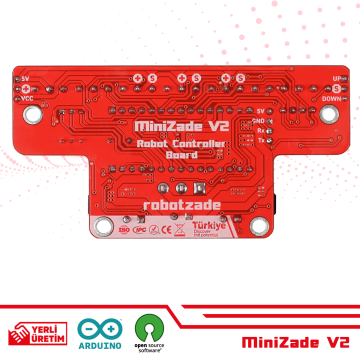 MiniZade V2 Mini Sumo Robot Kartı Arduino Nano Dahil