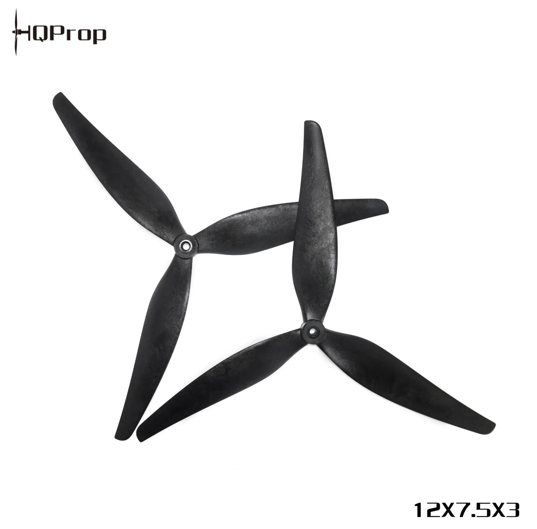 HQ MacroQuad Prop 12X7.5X3'' 3 Bıçaklı 1CW+1CCW Drone Pervanesi