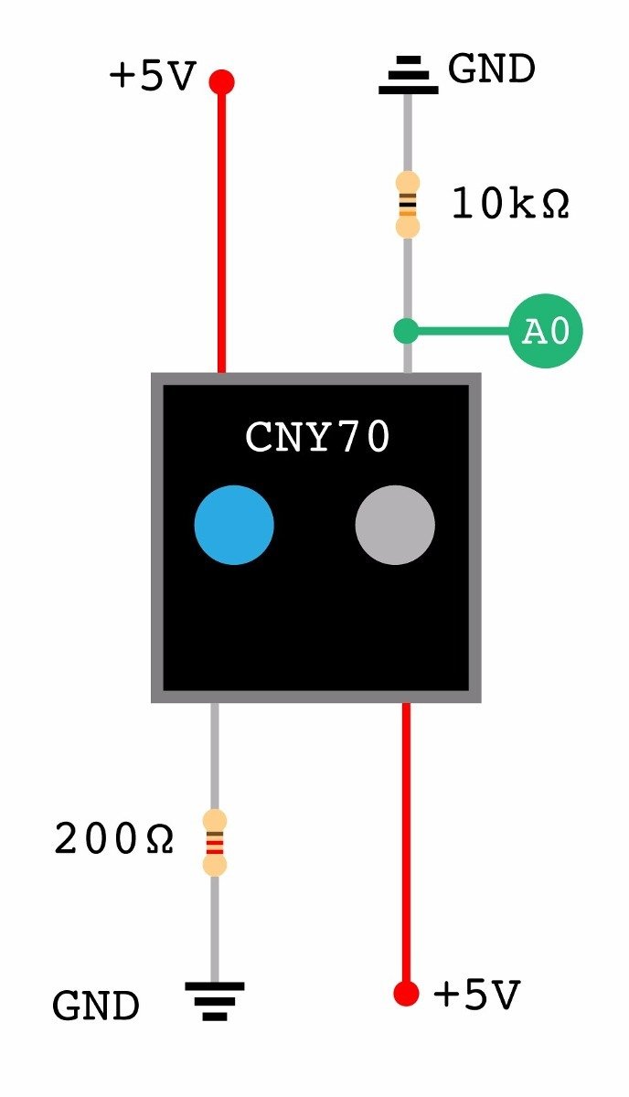 CNY70 Kızılötesi Sensör