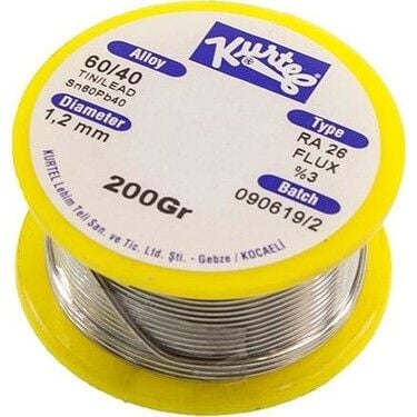Kurtel Sn60/Pb40 Lehim Teli (200 gr. Makara) 1,2 mm