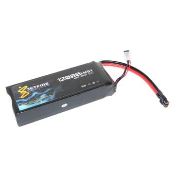 11.1V 12000mAh 40C Lipo Batarya 3S JetFire Pil