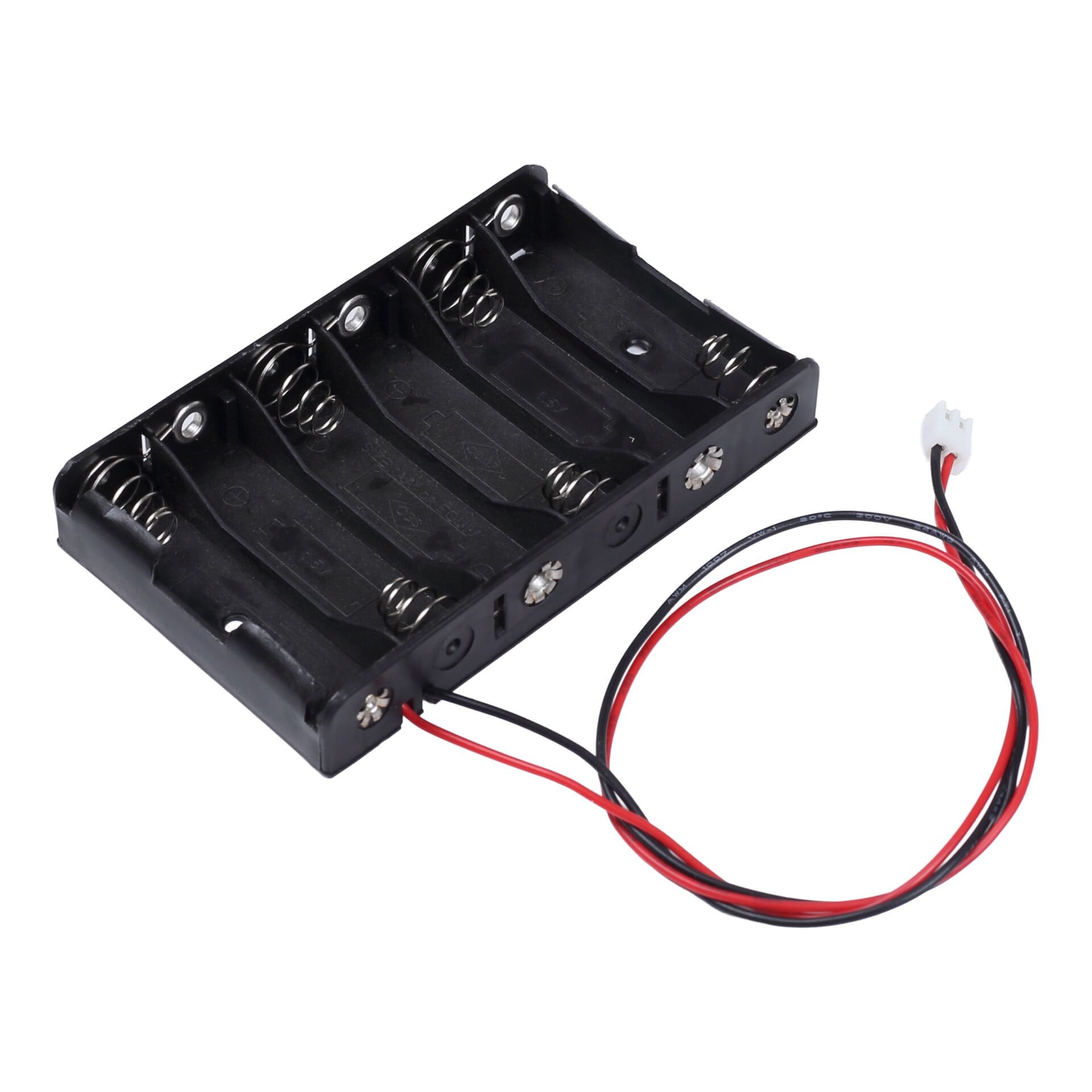 6'lı AA Pil Yuvası - JST Soketli