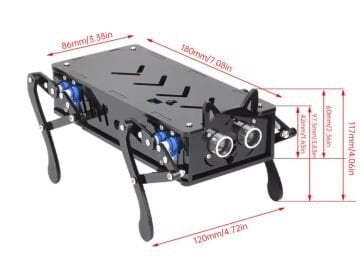 Robot Köpek Programlama DIY Eğitici Seti