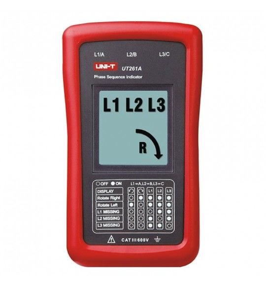 Unit UT261A Dijital Faz Sırası Ölçer