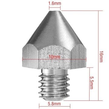 0.4 mm Nozzle Extruder - Çelik