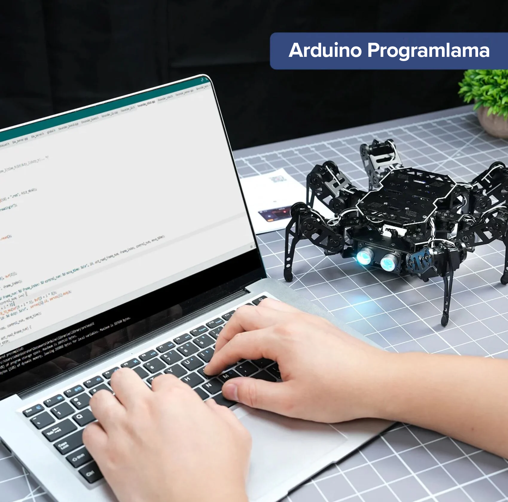 Örümcek Robot AI Destekli Görüntü İşleme Özellikli