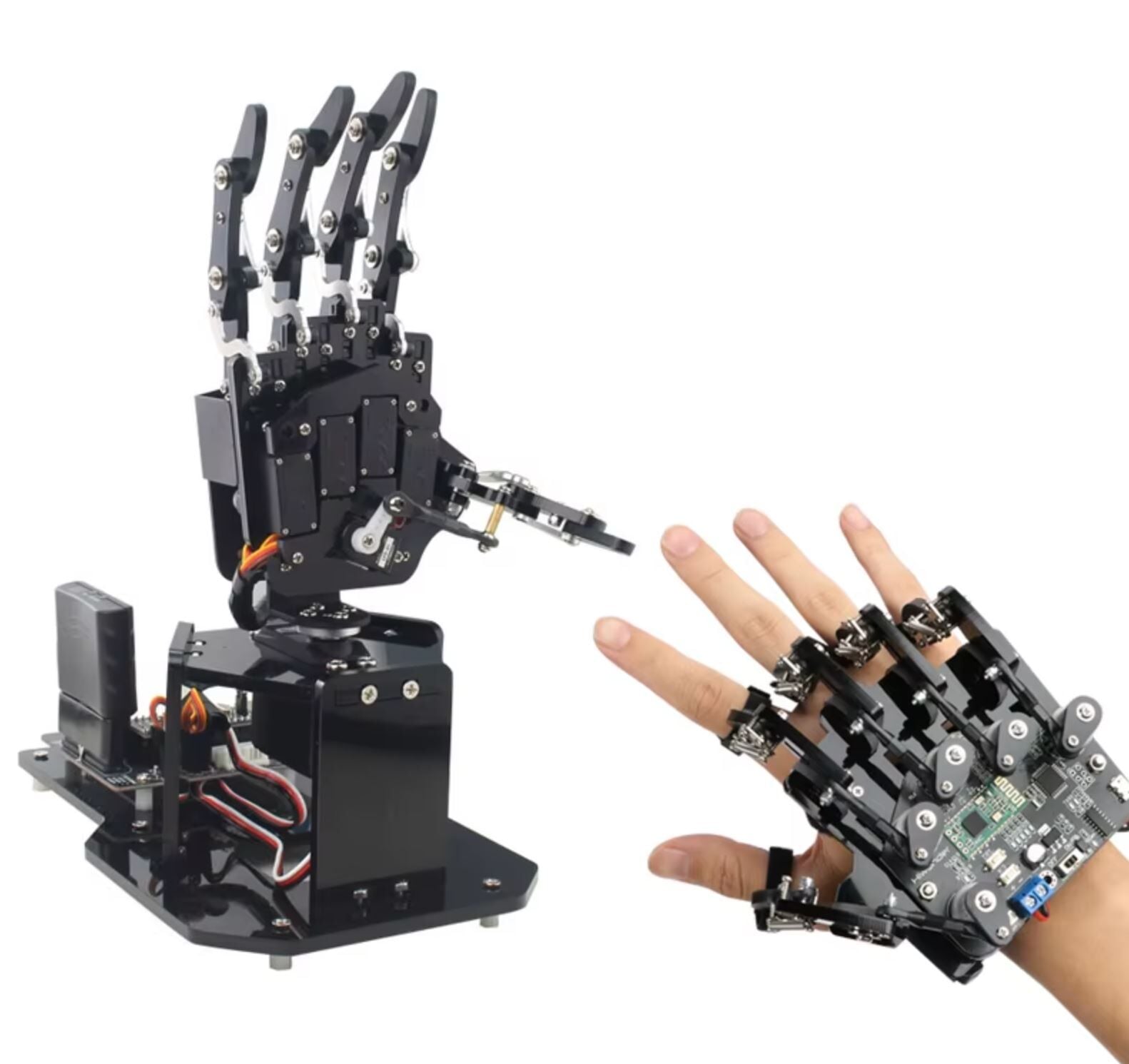 Programlanabilir STM32 Robotik El ve Biyonik Eldiven Seti