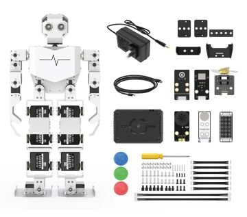 AI Görüntü İşleme ve Ses Etkileşimli İnsansı Robot Seti