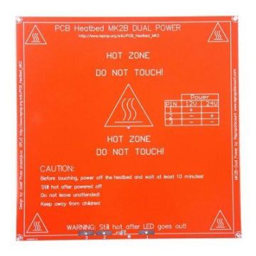 3 Boyutlu Yazıcı Isıtıcı Tablası - MK2A REPRAP PCB Heatbed