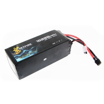 22.2V 16000mAh 25C Lipo Batarya 6S JetFire Pil