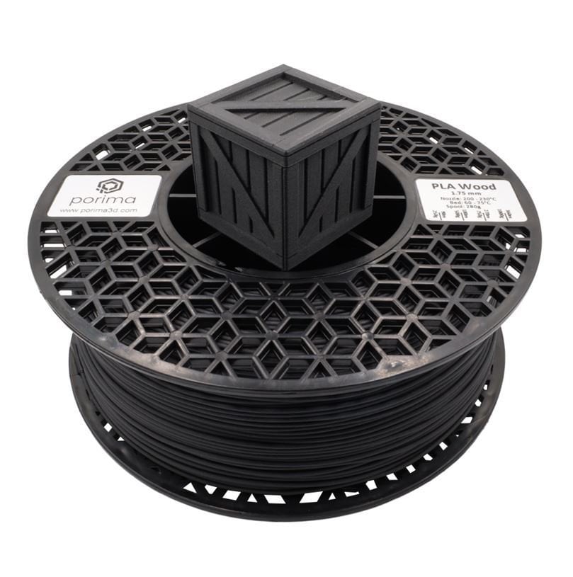 Porima PLA Ahşap Filament Dark Wood -1Kg