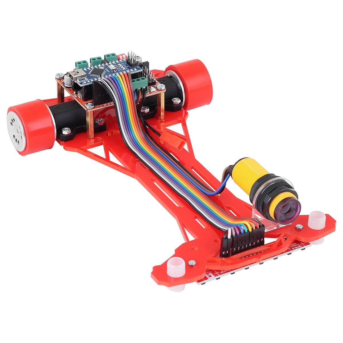 Rapid V2 Arduino Hızlı Çizgi İzleyen Robot Kiti Demonte Montajsız