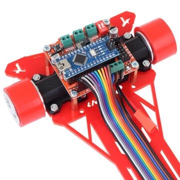 Rapid V2 Arduino Hızlı Çizgi İzleyen Robot Kiti Demonte Montajsız