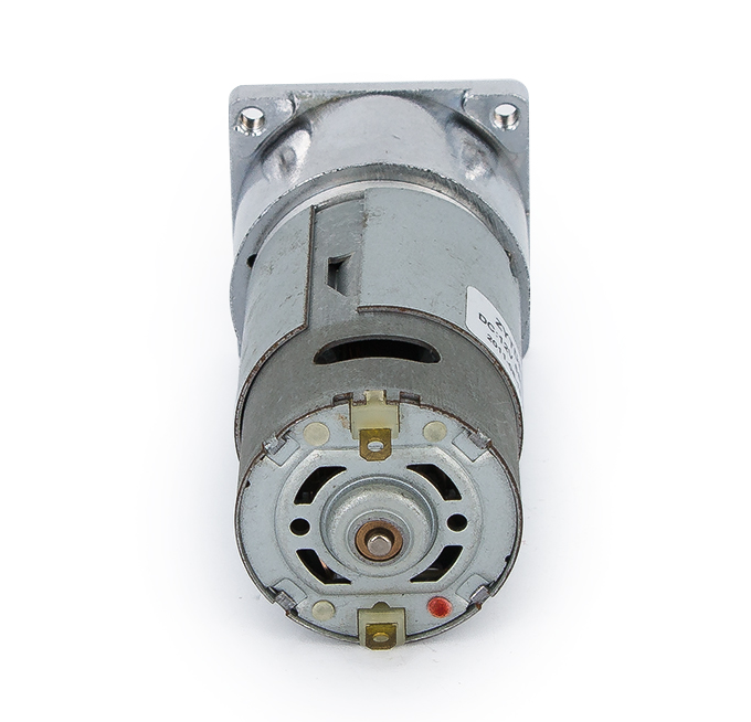 12V 5Rpm 42mm Redüktörlü Kare Flanşlı Uzun Dc Motor