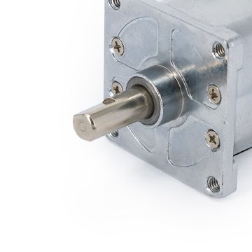 12V 30Rpm 42mm Redüktörlü Kare Flanşlı Uzun Dc Motor