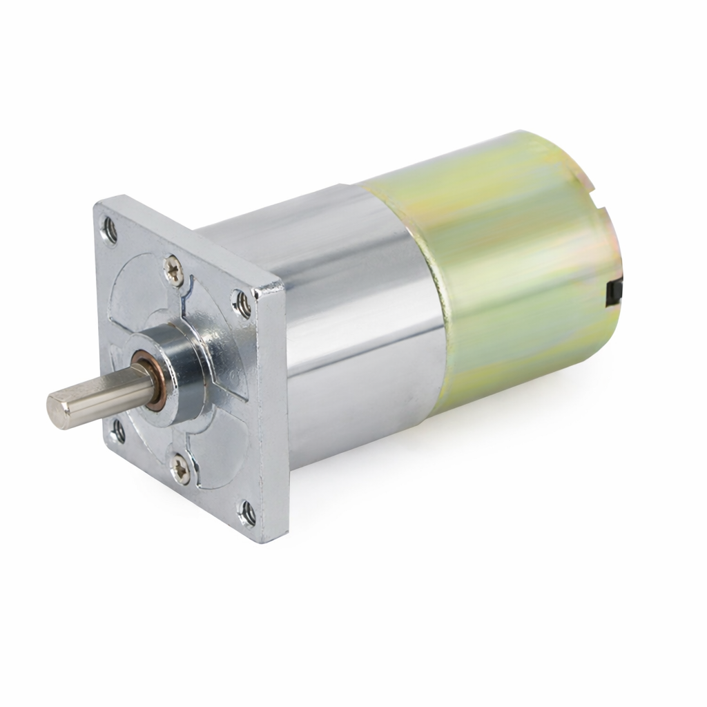 12V 30Rpm 42mm Redüktörlü Kare Flanşlı Kısa Dc Motor