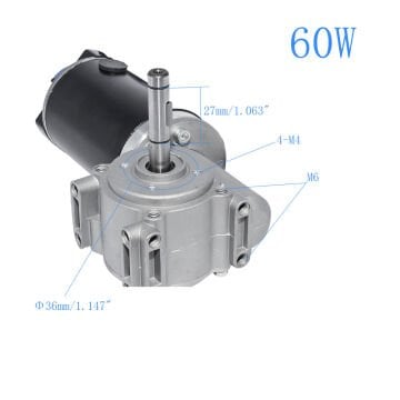 Otomatik Kapı Motoru 24V 250Rpm 60W
