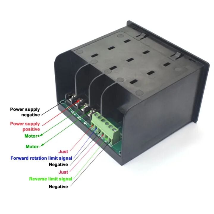 DC 10-55V 50A PWM Kumandalı Motor Hız ve Yön Kontrol Kartı