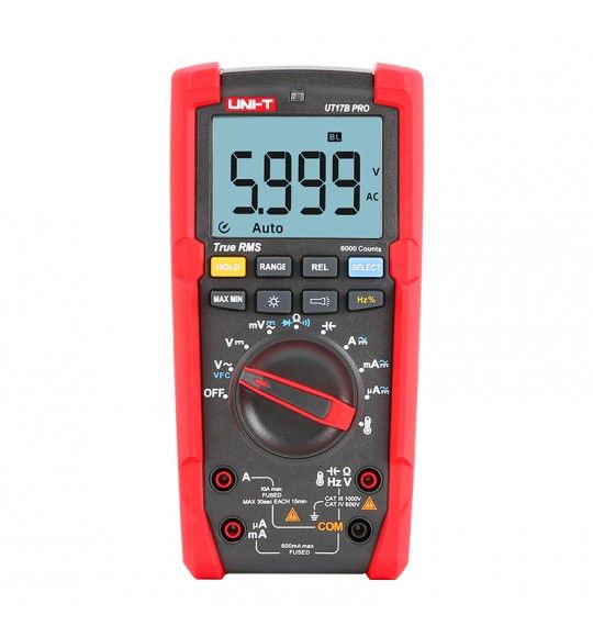 Unit UT-17B PRO 1000V True RMS Dijital Multimetre