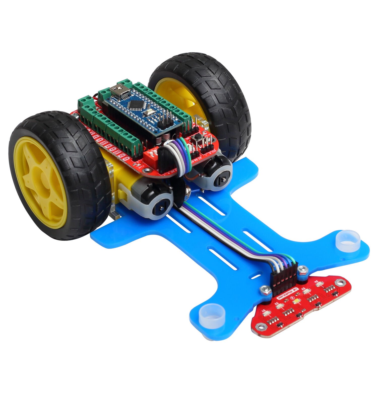 Çizgi İzleyen Robot Kiti - Alfa Satın Al | Robotzade.com