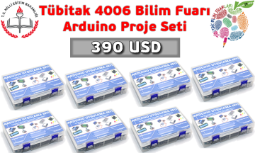 Tübitak 4006 Bilim Fuarı Arduino Proje Seti