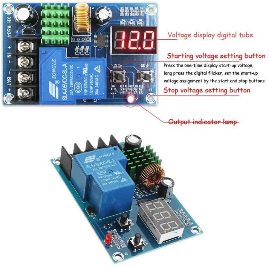 HCW-M604 6-60V Lityum Pil - Akü Şarj Kontrol Devresi Satın Al ...