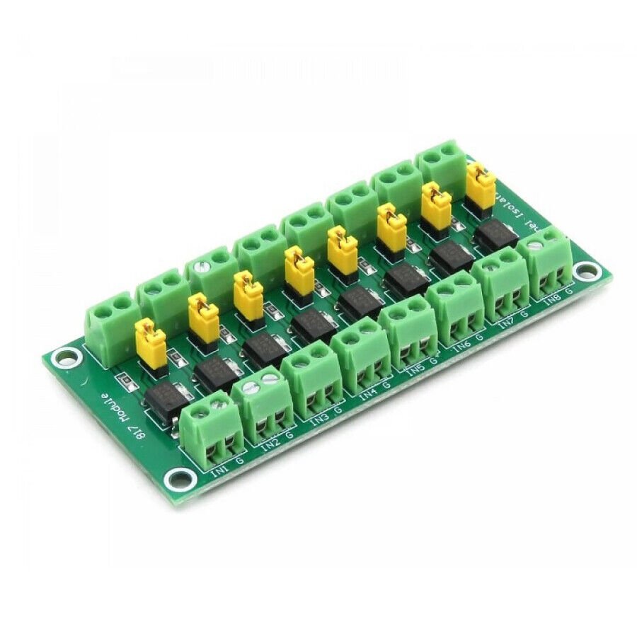 PC817 8 Kanal Optokuplör İzolasyon Modülü Satın Al | Robotzade.com