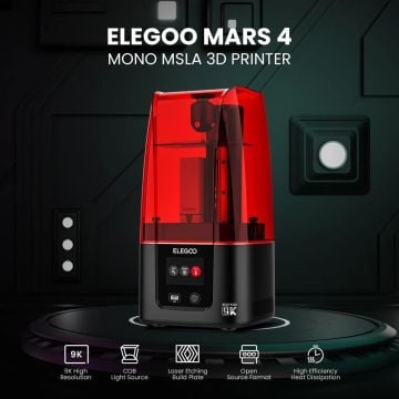 Elegoo Mars 4 9K Reçineli SLA 3D Yazıcı
