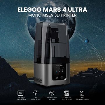 Elegoo Mars 4 Ultra Reçineli MSLA 3D Yazıcı
