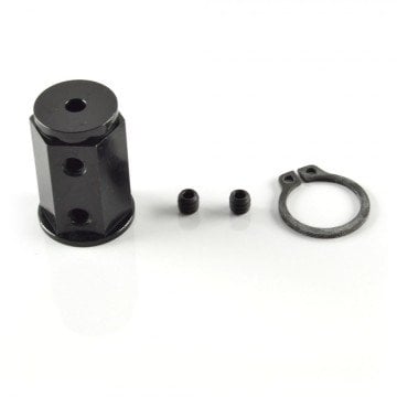 BaneBots Hub Hex Series 40 Set Screw 3mm Bore 2 Wide